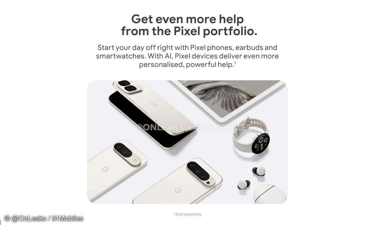 Pixel 9 Portfolio (Leak)