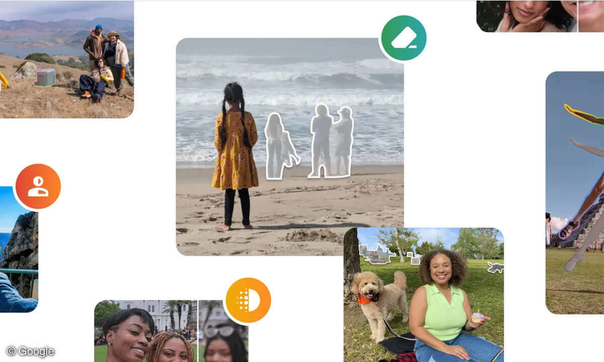 Google Photos KI Bildbearbeitungstools