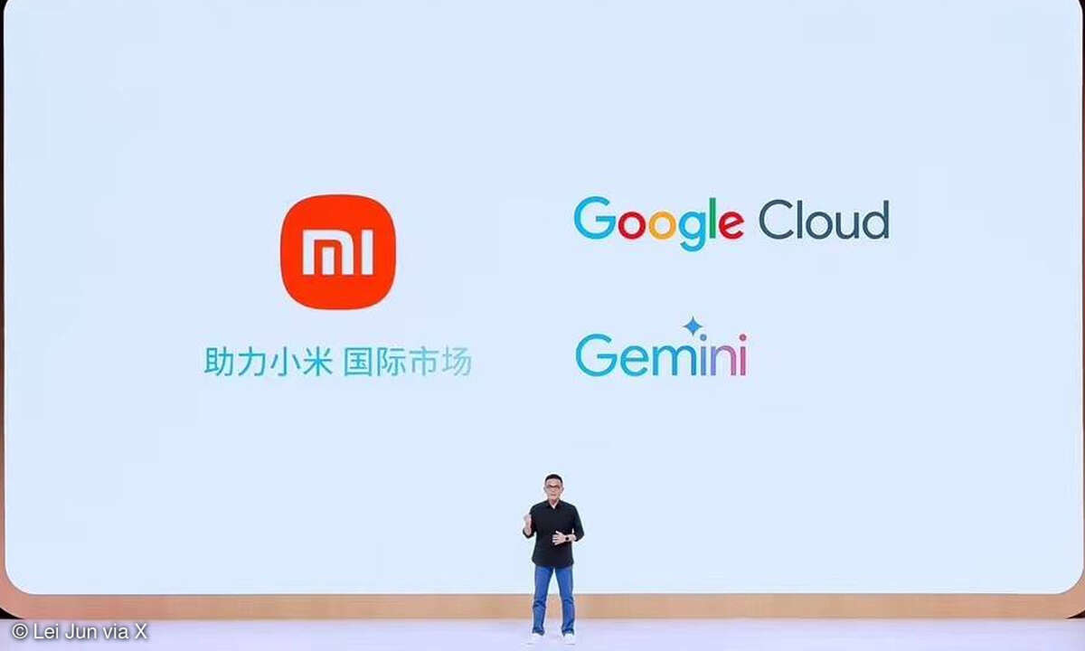 Xiamoi CEO Lei Jun auf der Google I/O China 