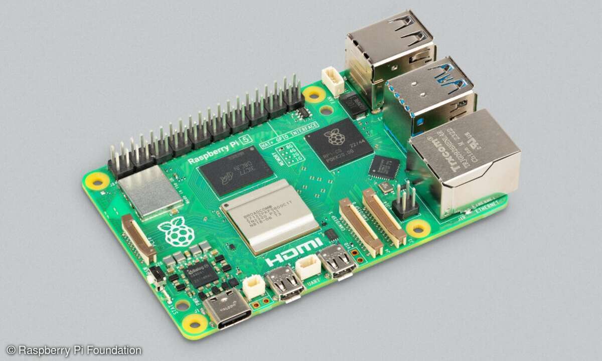 Seit Oktober 2023 gibt es die ersten Varianten des Raspberry Pi 5.
