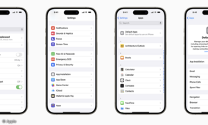 Vorinstallierte Apps löschen