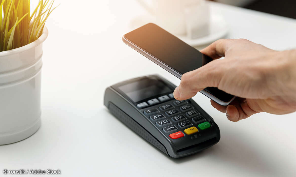 Mobile Payment Smartphone mit NFC