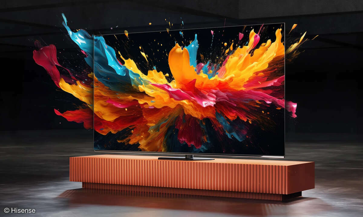 Hisense OLED-TV A85N Farben