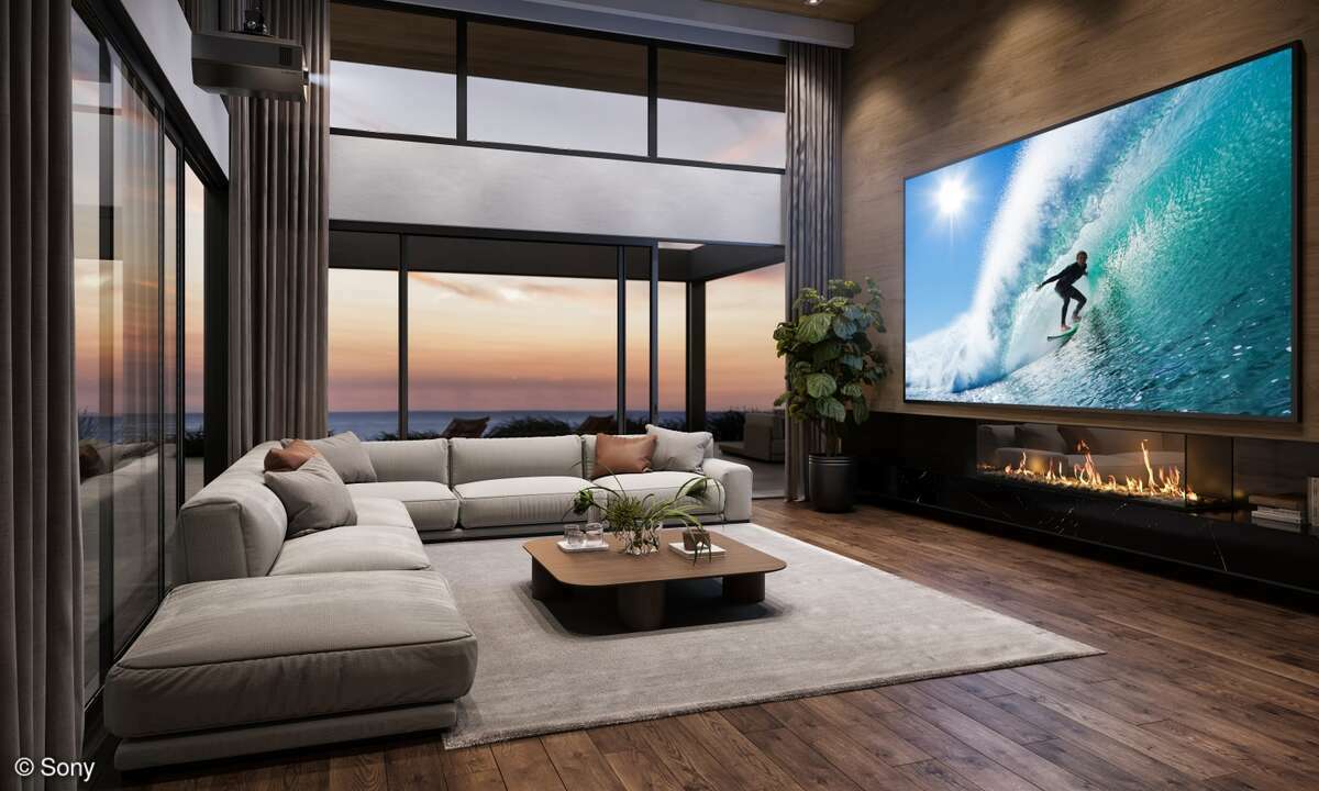 Sony stellt Bravia-Projektoren vor.