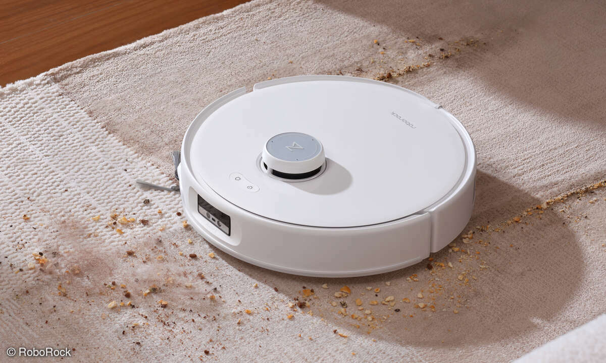 Roborock Qrevo Curv Saugleistung dicke Teppiche