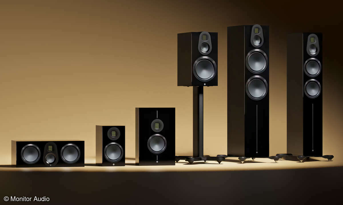 Monitor Audio Gold Series 6G Lautsprecherserie Gruppenbild