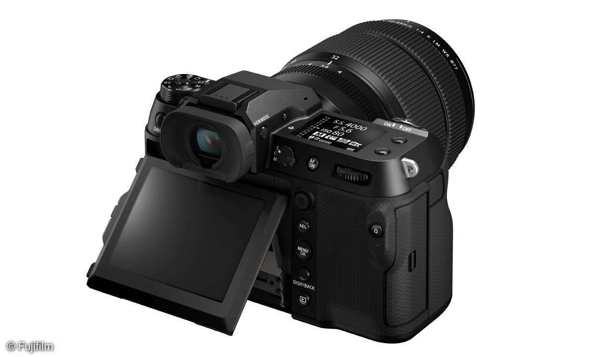 Fujifilm GFX100S II im Test: Monitor