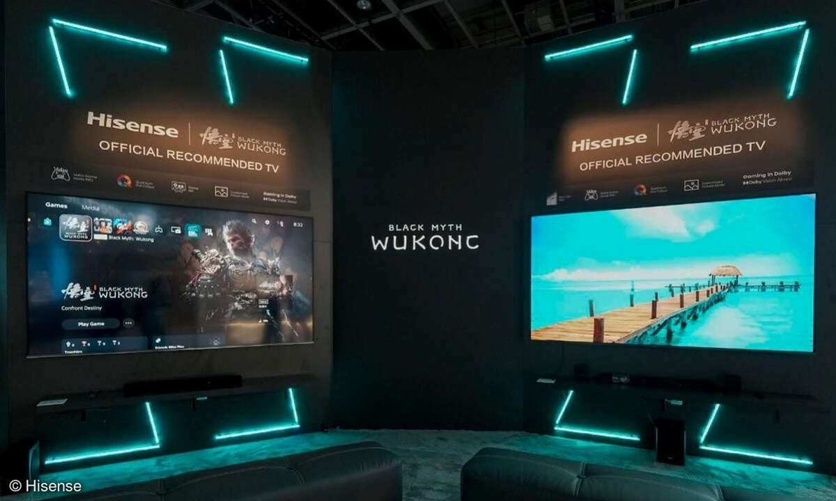 Für die Präsentation der U7- und E7-Serie ist Hisense eine Kooperation mit den Machern des Spiels Black Myth: Wukong eingegangen.
