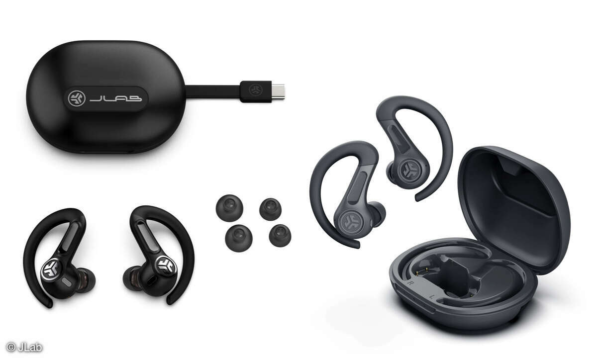 Die JLab Epic Sport ANC 3 (links) bieten Dual-Treiber und Hybrid ANC, die JBuds ANC 3 kommen zum günstigen Preis (rechts)