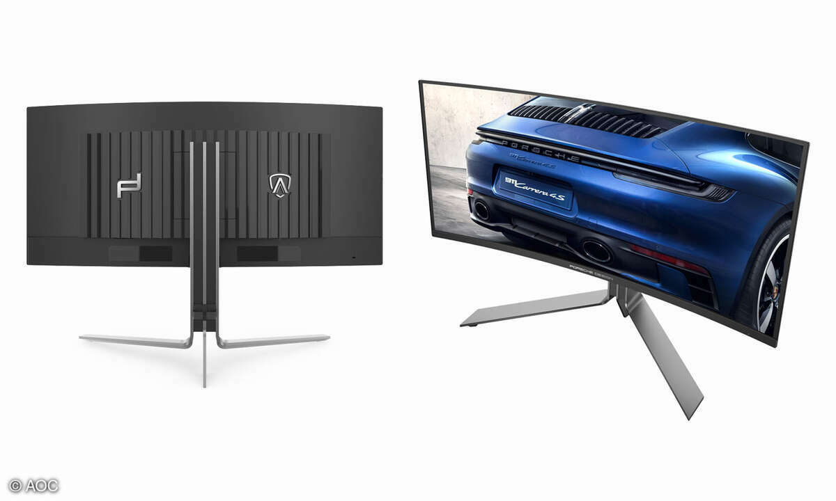 Seit dem 18. September ist der Porsche Design AOC AGON PRO PD34 ab knapp 1.300 Euro erhältlich.