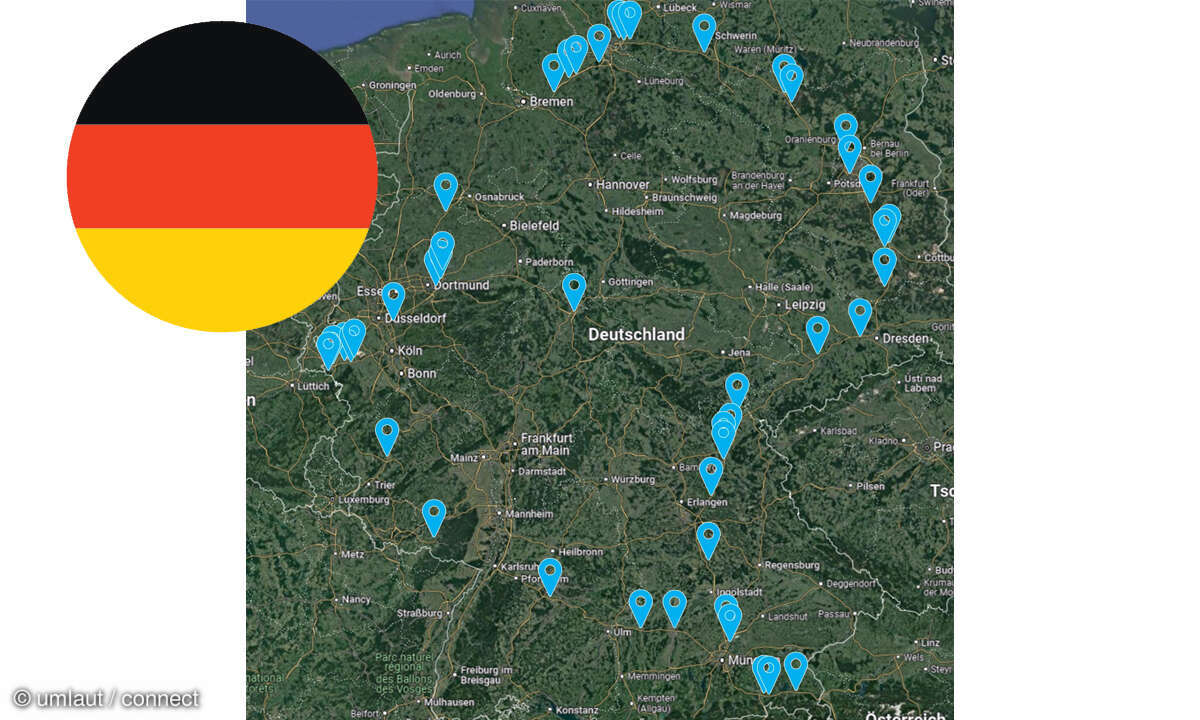 Ladenetztest 2024: Ladepunkt-Betreiber (CPO) Deutschland im Test - Testroute