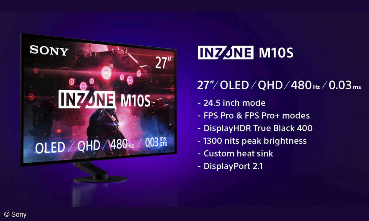 O Sony Inzone M10S quer atrair jogadores exigentes.