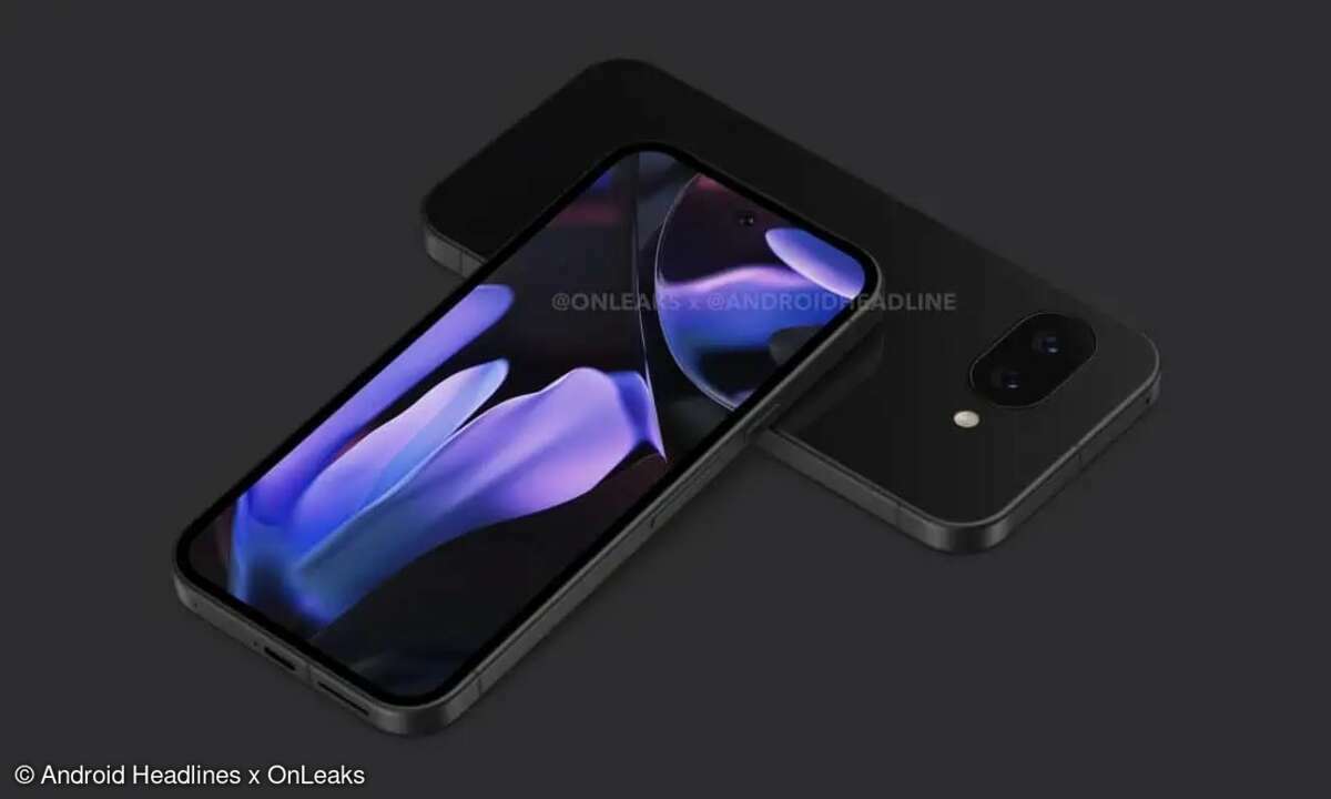 Google Pixel 9a Renderbild