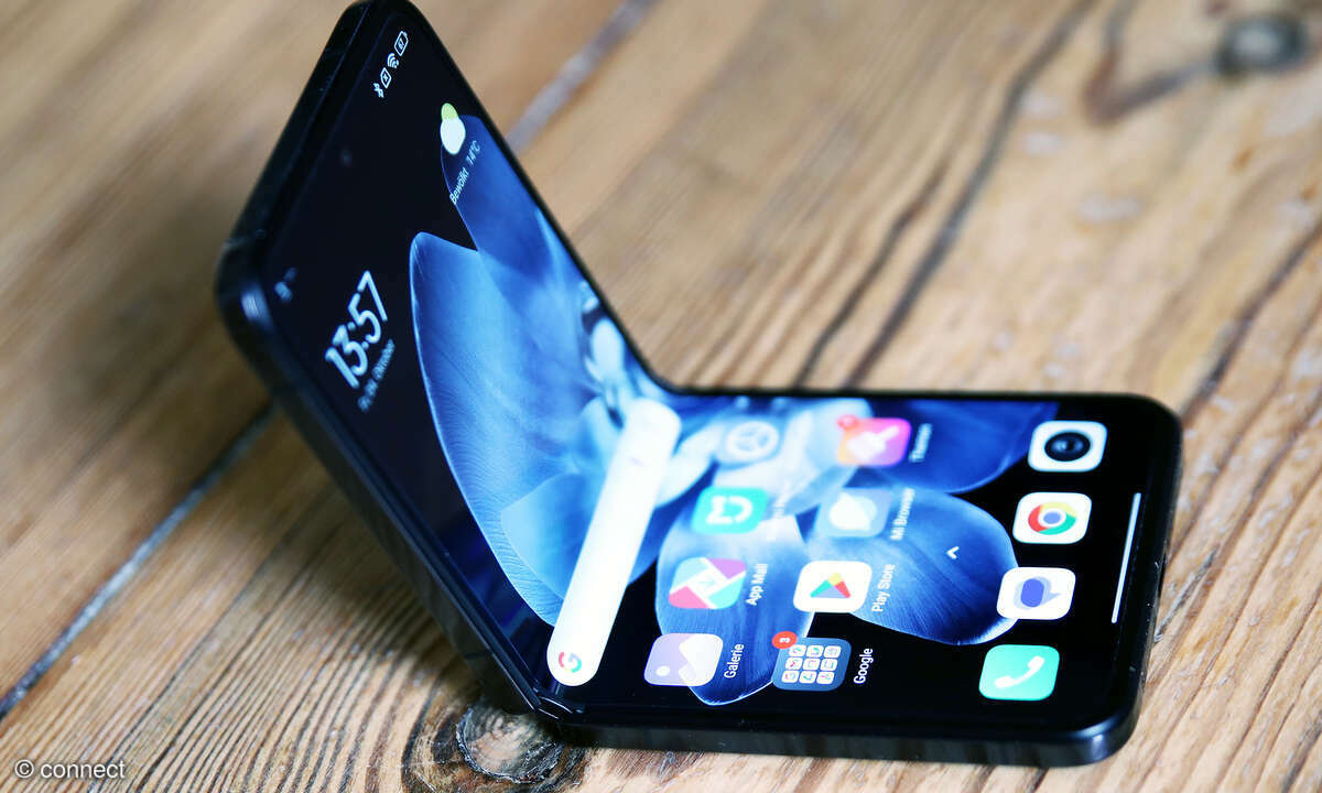 Xiaomi Mix Flip Test halboffen