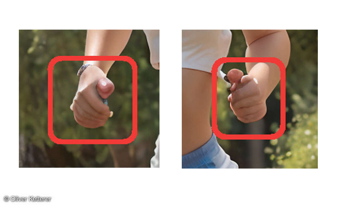 Stable Diffusion: Ausschnitt Bild Running Girl Bad Hands