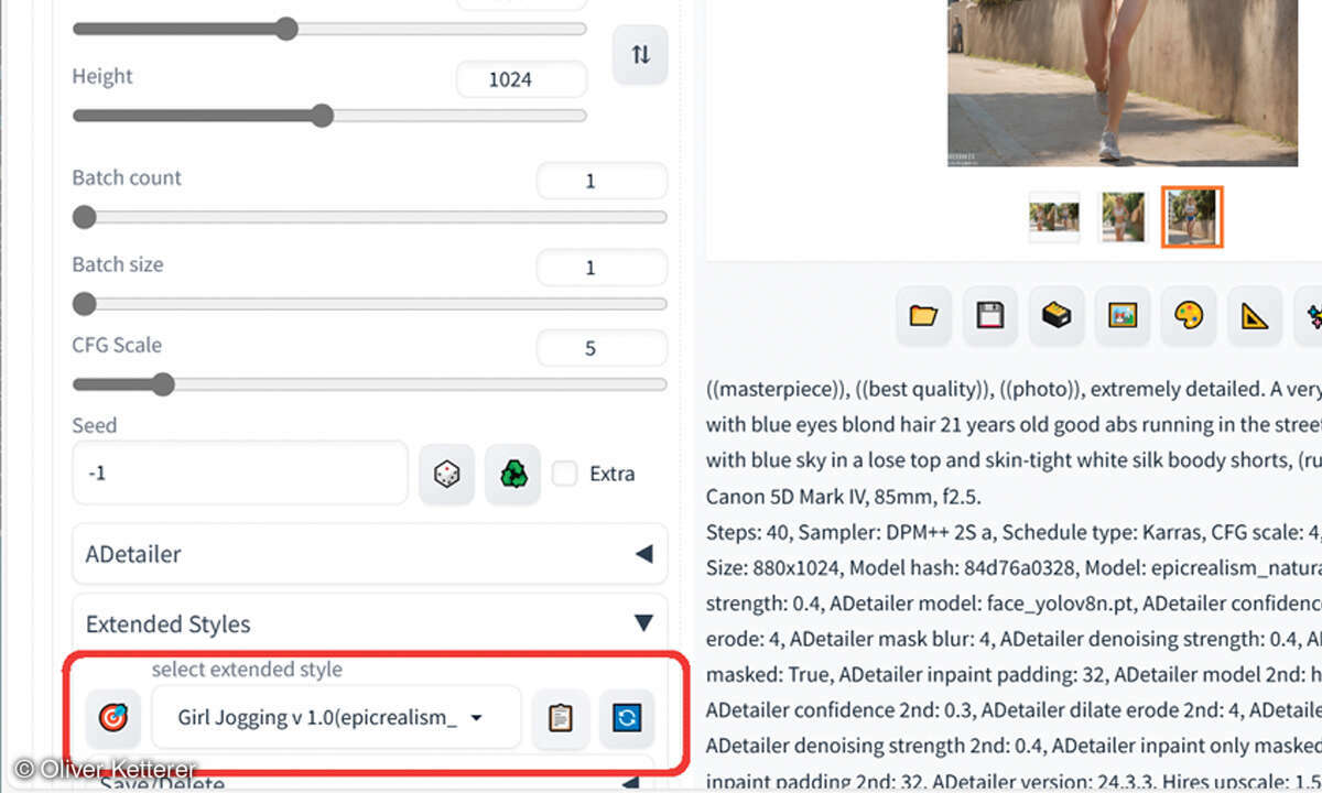 Stable Diffusion: Screenshot style saver