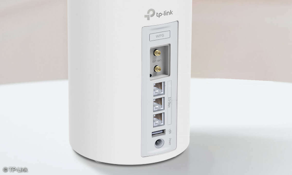 TP-Link Deco BE65-5G im Check: Anschlüsse