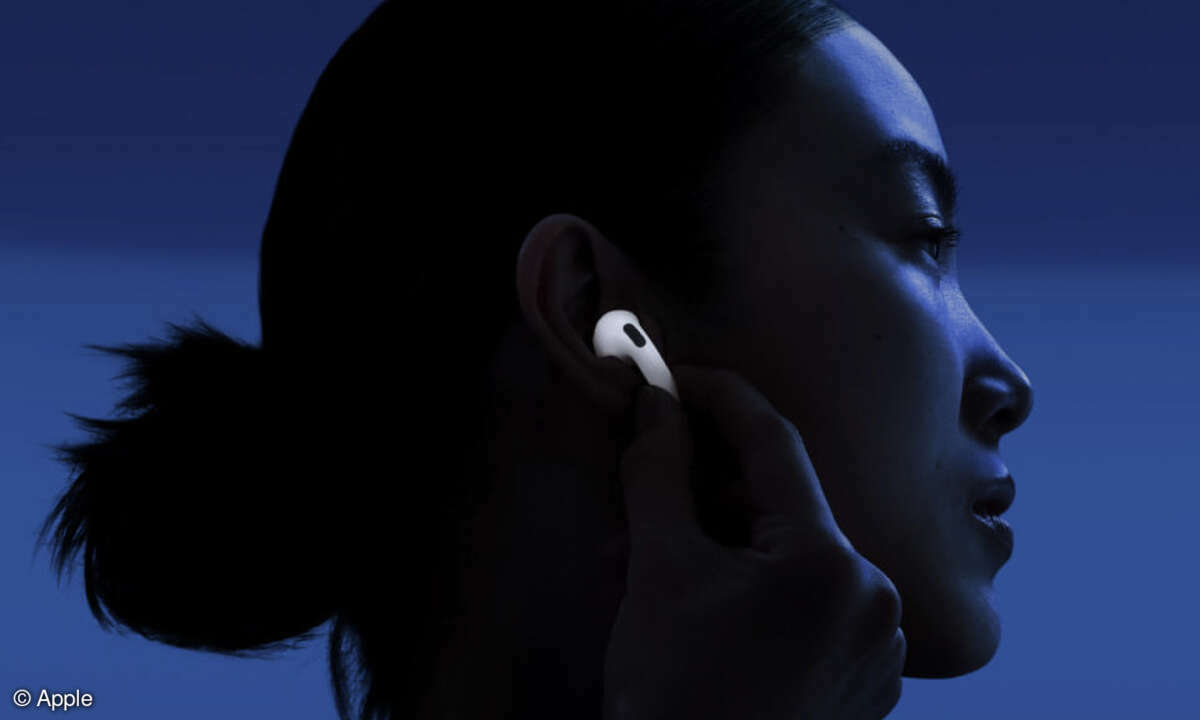 Dank leicht veränderter Form sollen die neuen AirPods nun noch besser in die Ohren passen.