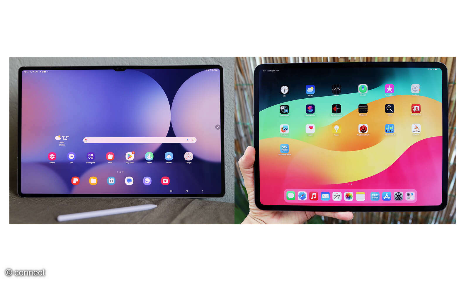 Samsung Galaxy Tab S10 Ultra im Test und im Vergleich mit Apple iPad ...