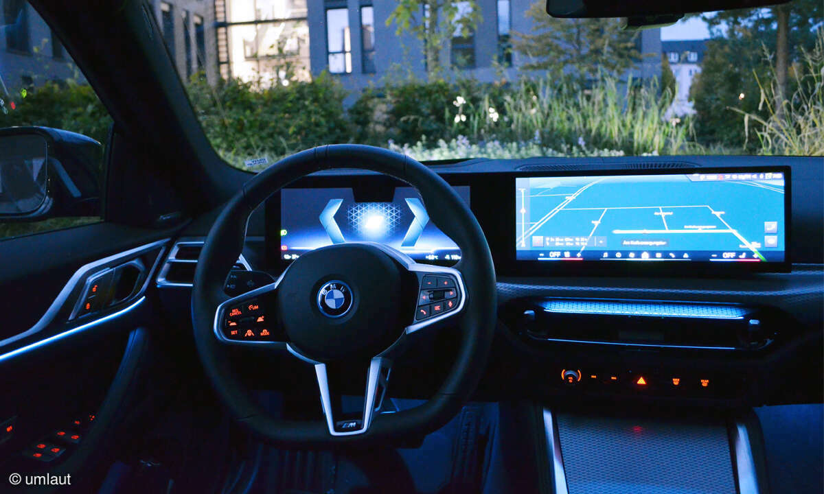 BMW i4 eDRIVE 40 im Test: Cockpit