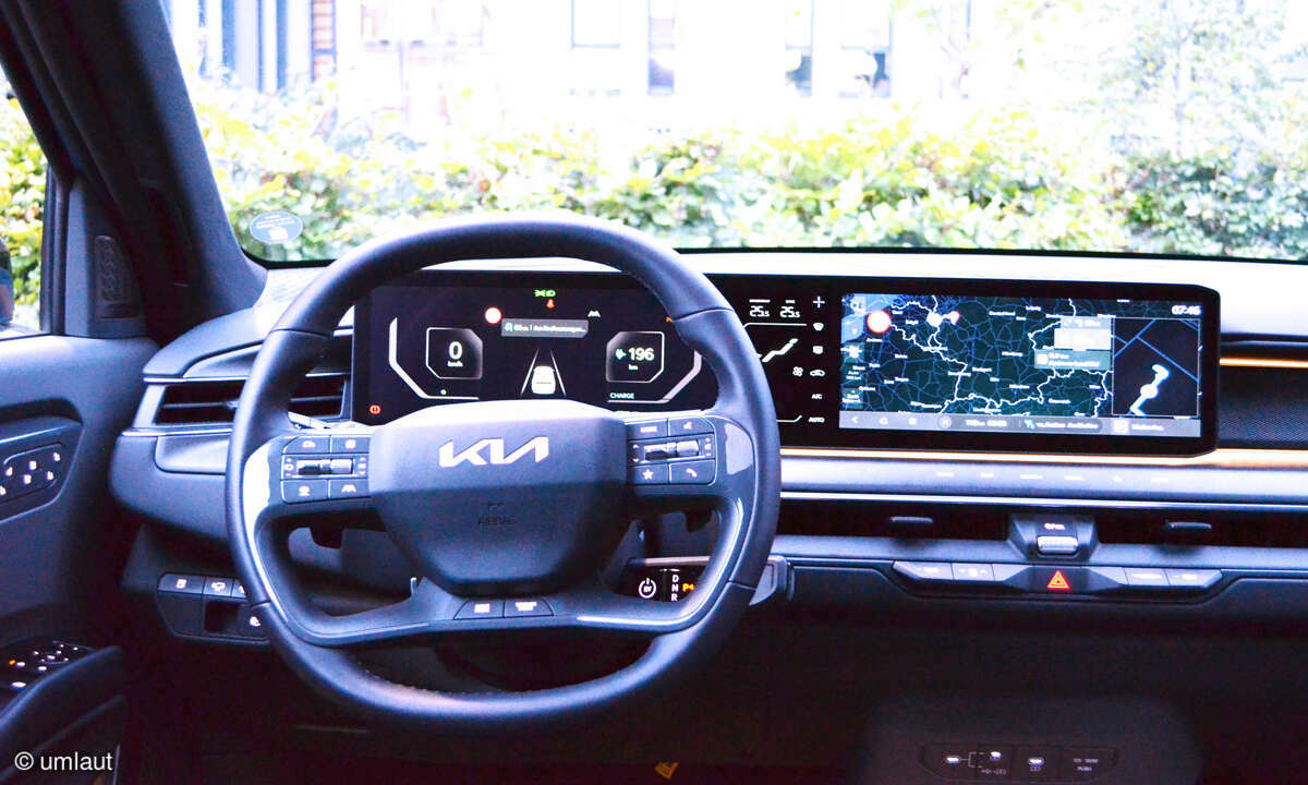 Kia EV9 AWD im Test: Cockpit
