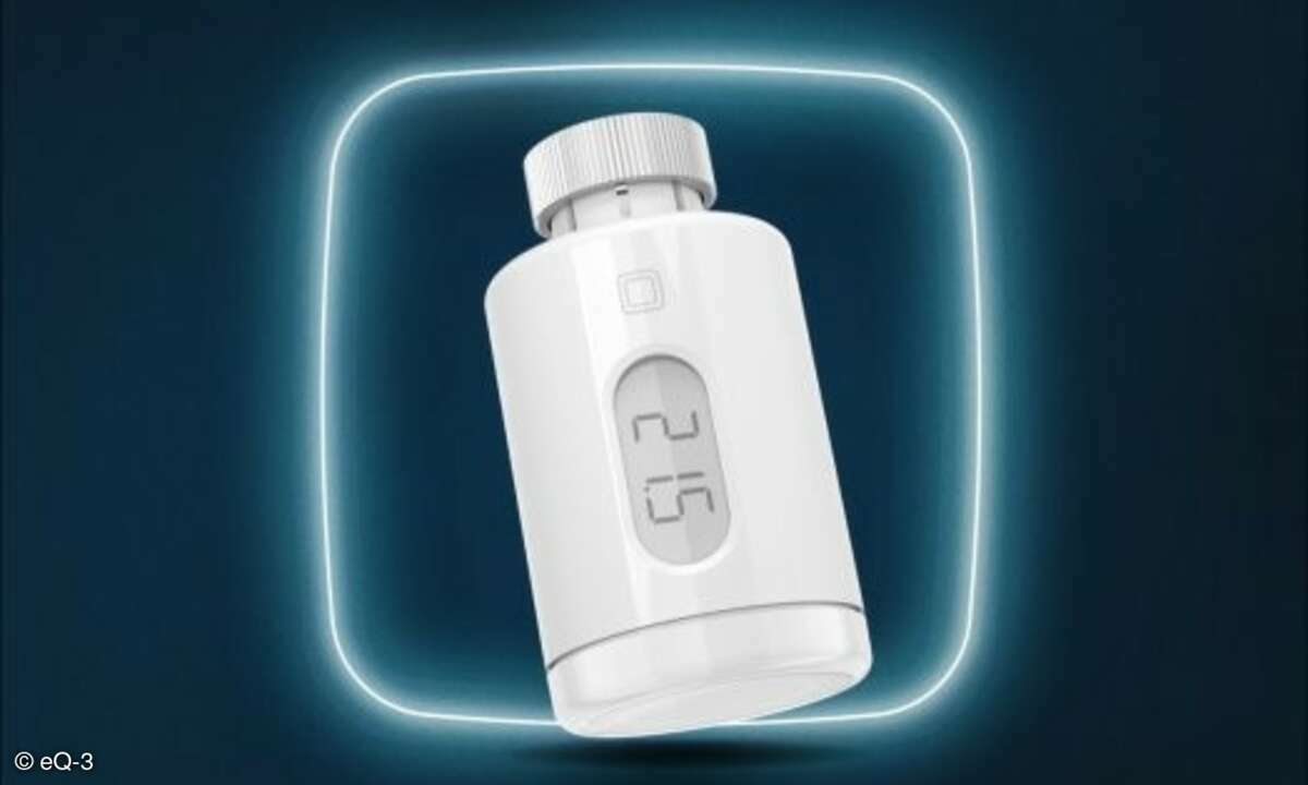 Homematic IPHeizkörperthermostat  – pure: Minimalistischer Thermostat mit smarter Steuerung und langer Batterielaufzeit
