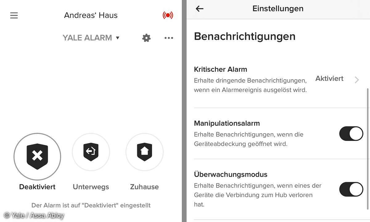 Yale Smart Alarm Starterkit L