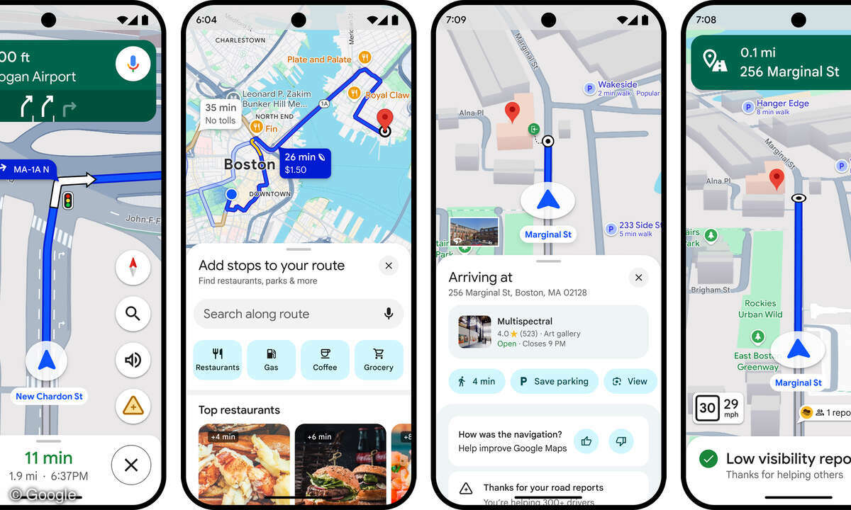 Google Maps Update Herbst 2024
