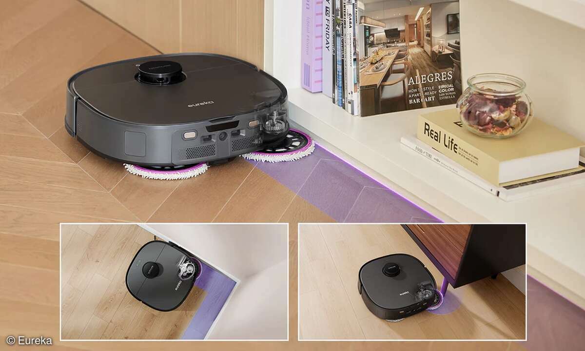 Eureka Saugroboter clean edges