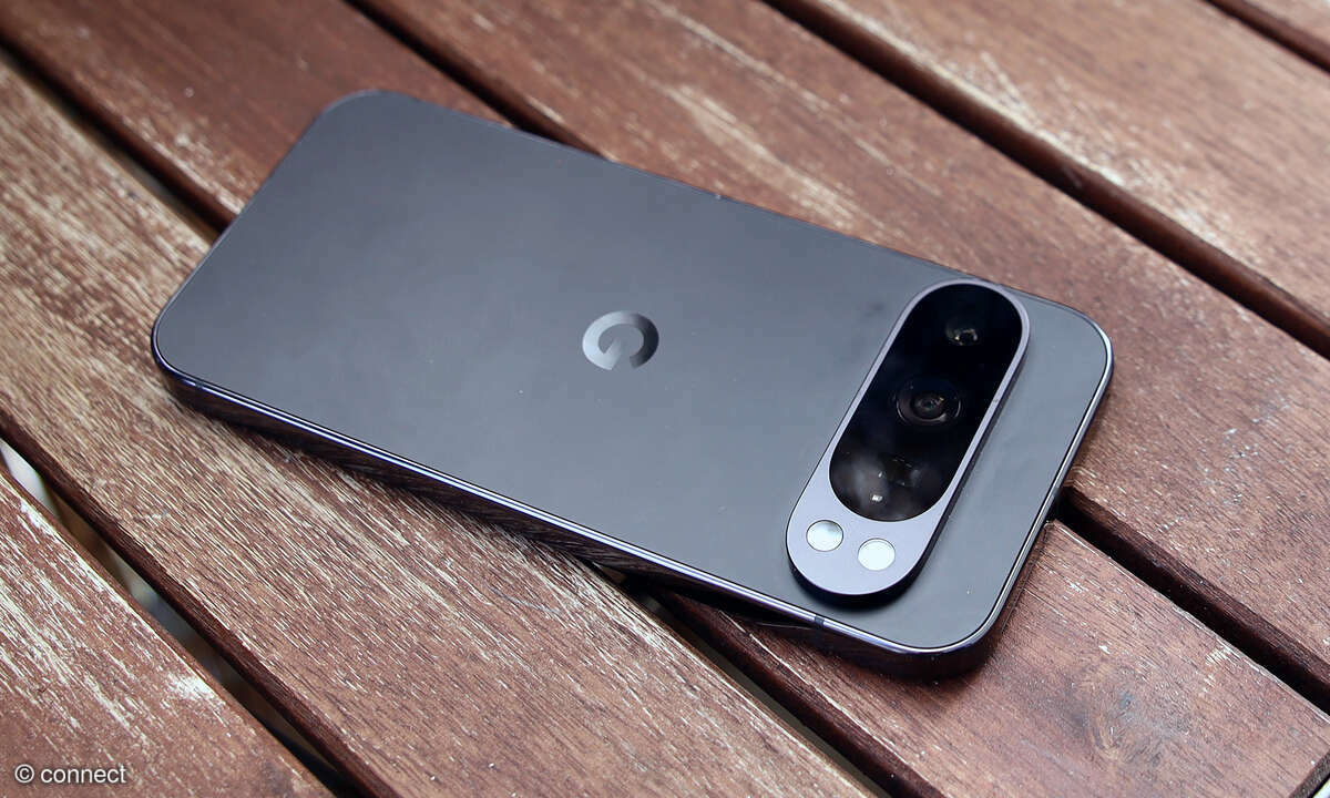 Google Pixel 9 Pro Test Rückseite