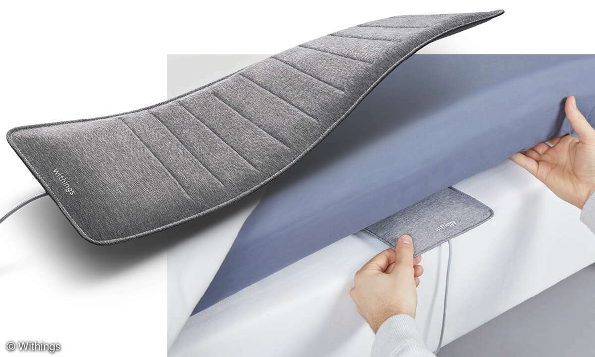 Smarte Nacht: Vernetzte Schlaf-Gadgets - Withings Sleep Analyzer