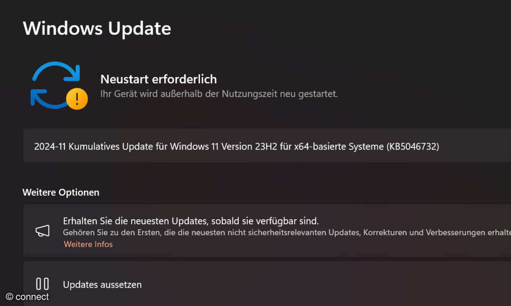 Update Für Deutsch Auf Netzwerkverbindung Wird Gewartet www.connect.de