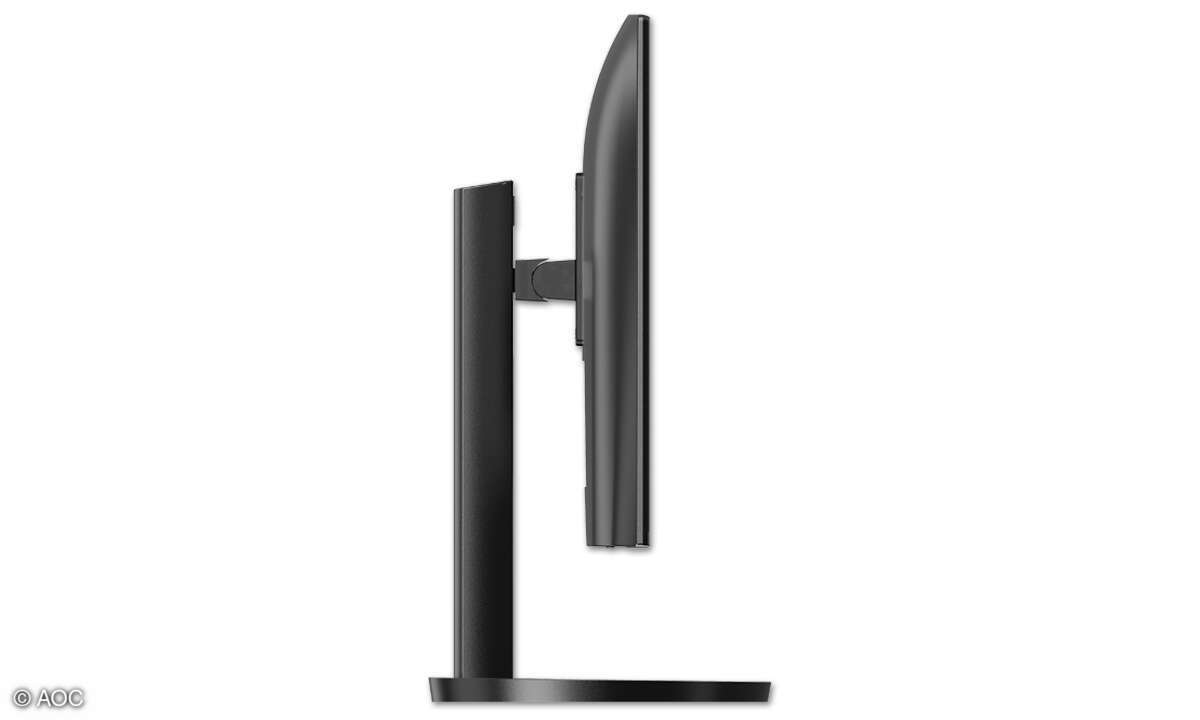 AOC U27B3CF im Test: Seitenansicht