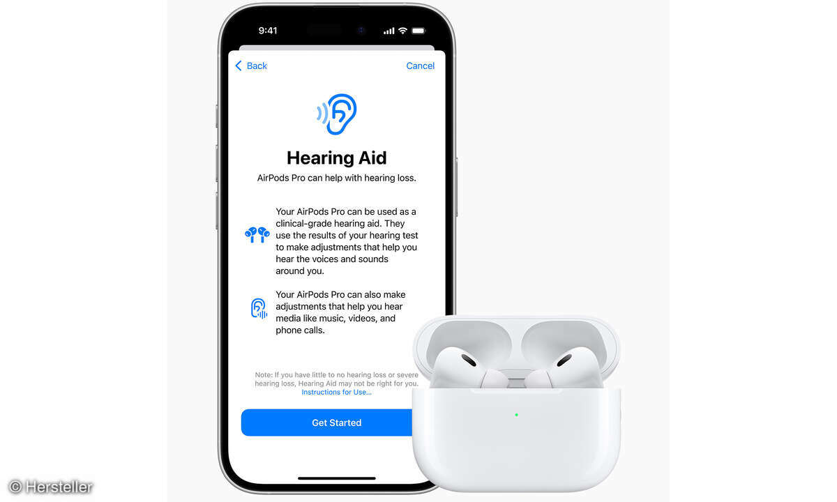 Apple AirPods Pro 2 Hörhilfe Teaser