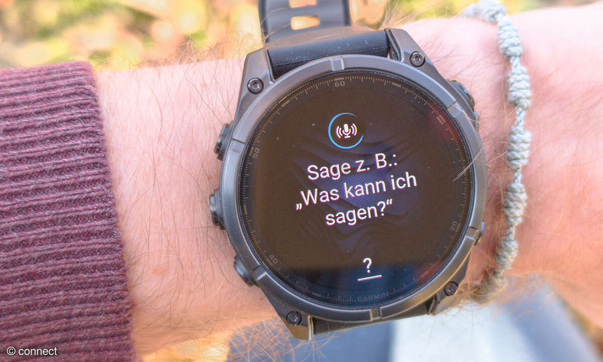 Garmin Fenix 8 Sprachsteuerung