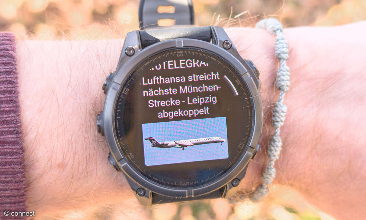 Garmin Fenix 8 Nachrichten