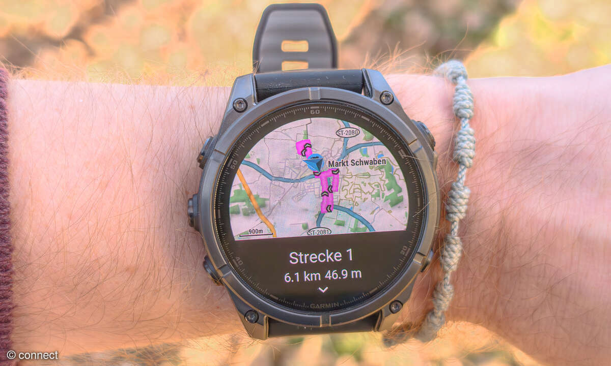 Garmin Fenix 8 Round trip