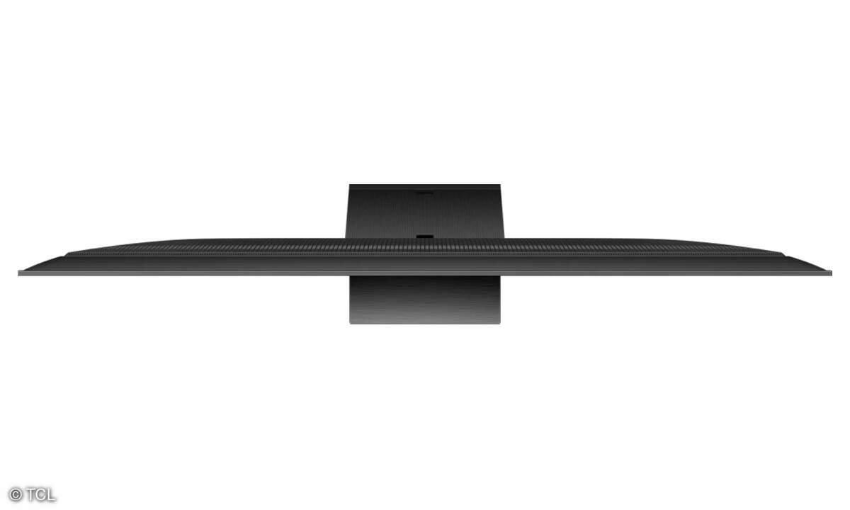 TCL 75MQLED85 im Test: Ansicht von oben