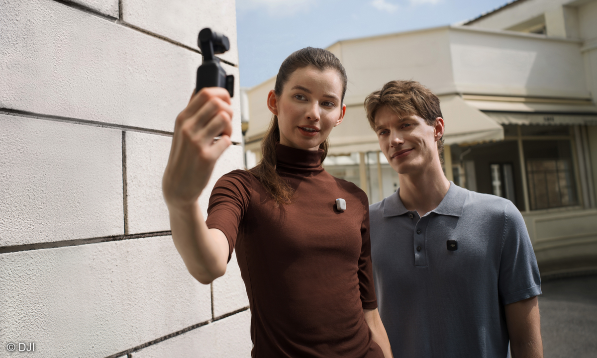 DJI Mic Mini im VLOG-Einsatz