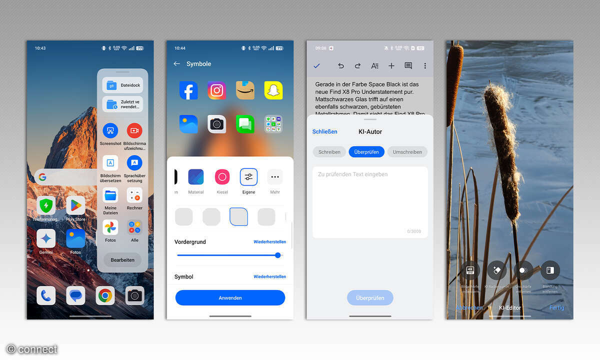 Oppo Find X8 Pro Screens