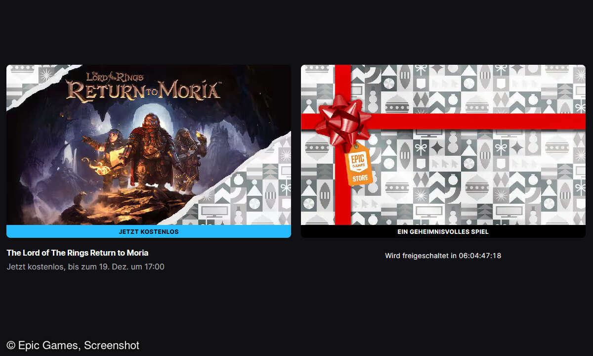 Das erste von 16 potenziell hochkarätigen Gratis-Spielen ist verfügbar.