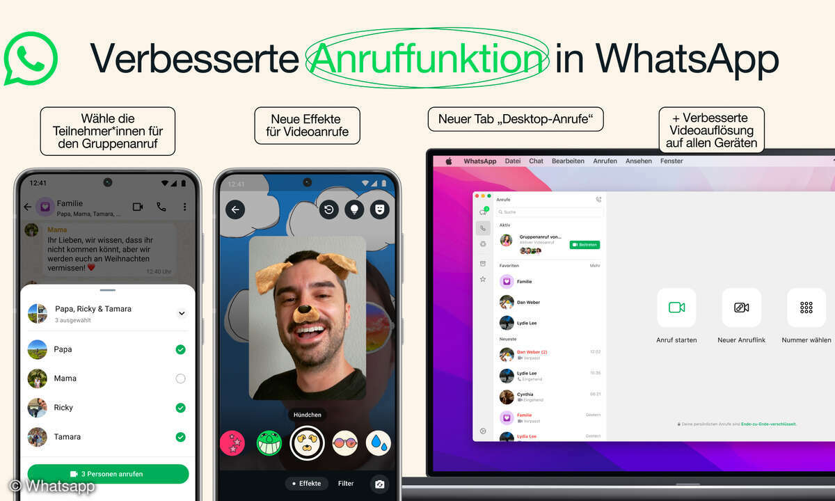 Whatsapp Anrufe