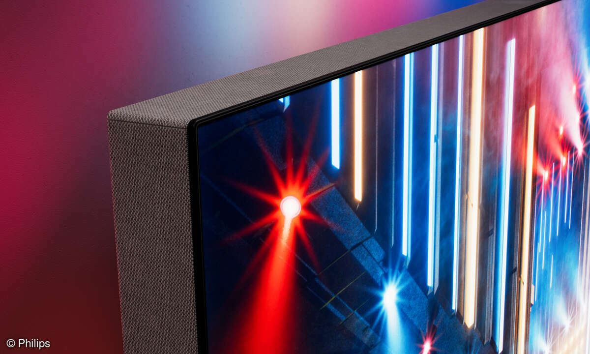 Philips 65OLED959 im Test: Rahmen Schallwandler