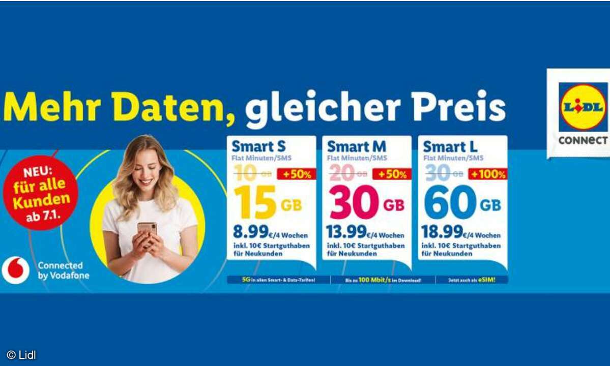 Lidl Connect Datenaktion