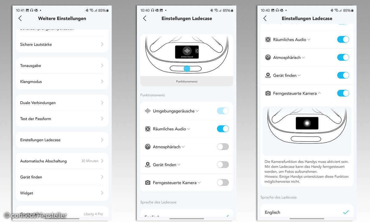 Soundcore Liberty 4 Pro Test Screenshots Case