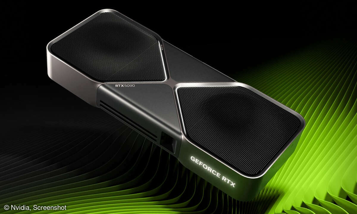 Das neue FE-Design der Geforce RTX 50.