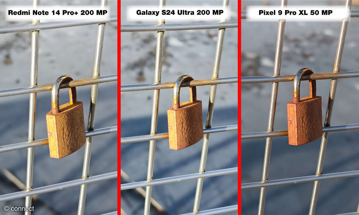 Xiaomi Redmi Note 14 Pro+ Bbildvergleich 200 MP