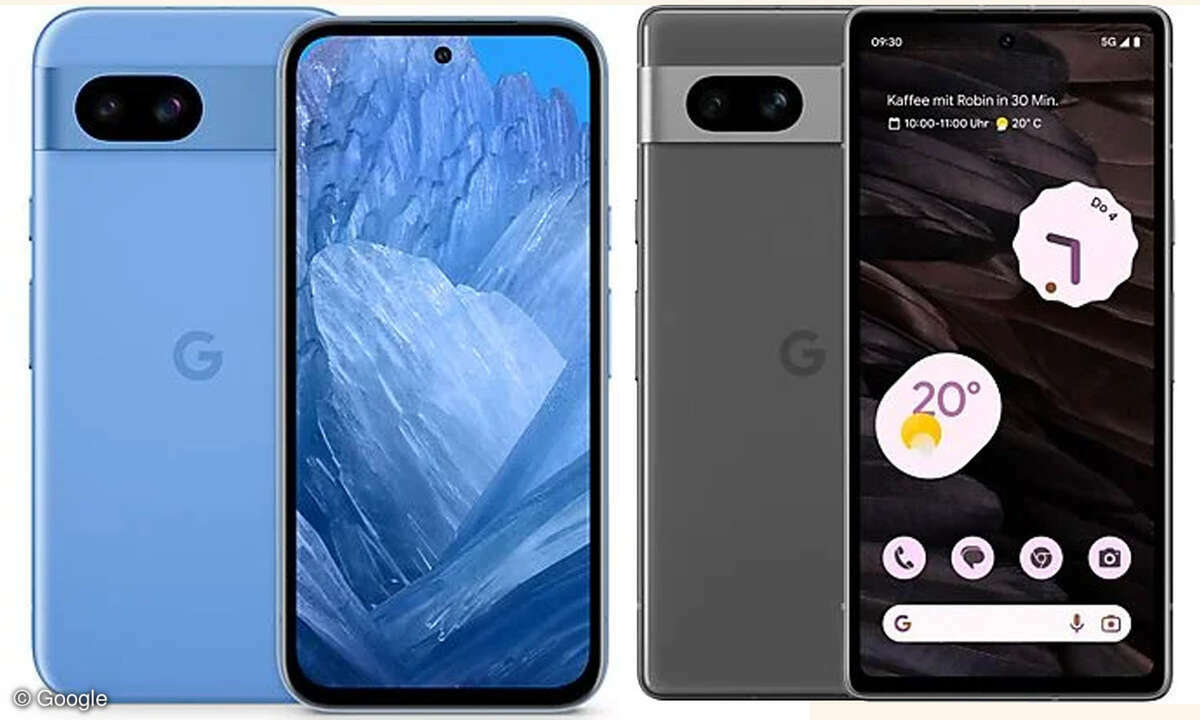 Google Pixel 7a und Pixel 8a