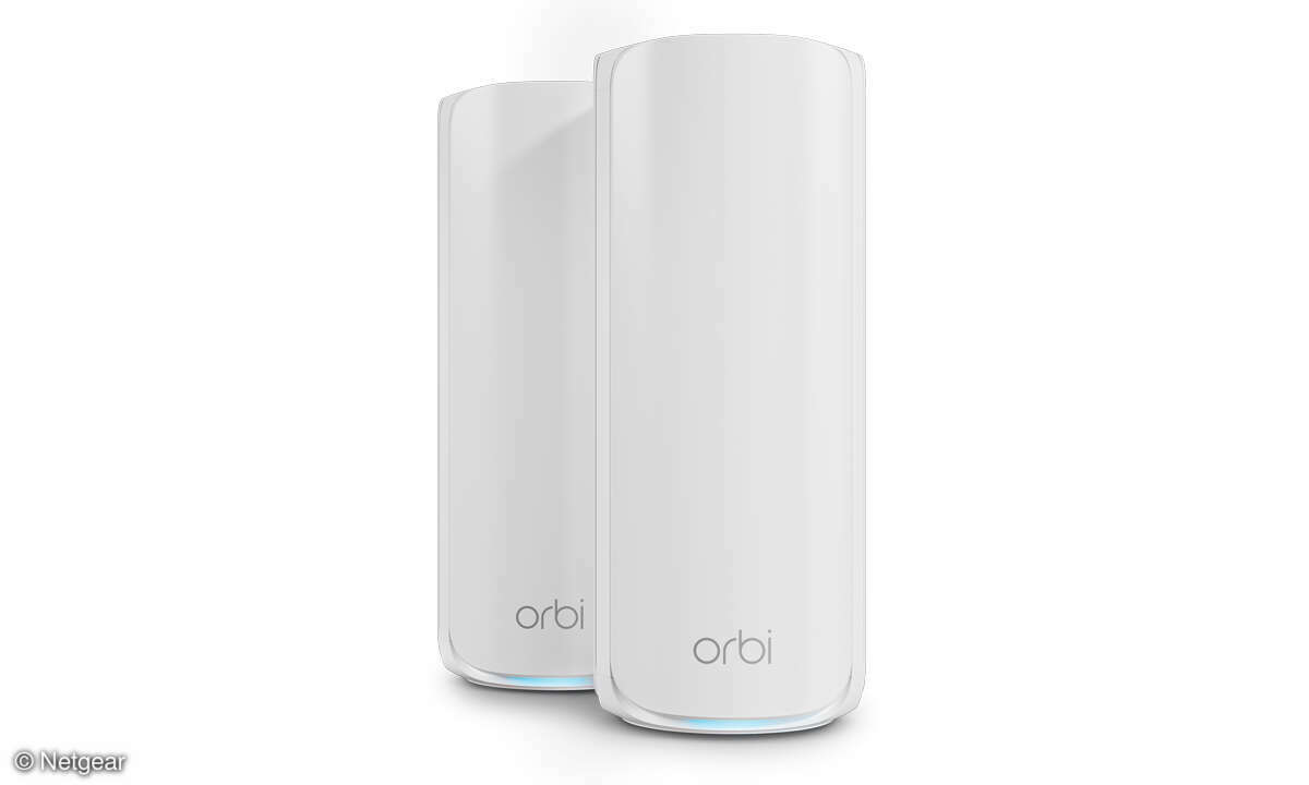 Netgear Orbi RBE77x im Test: Client und Satellit
