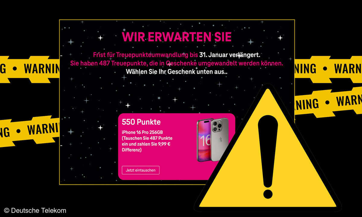 Telekom Phishing-Warnung